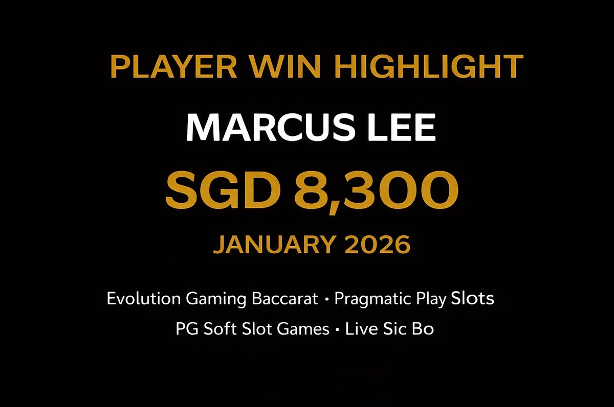 NOVA88 VIP Player Marcus Lee